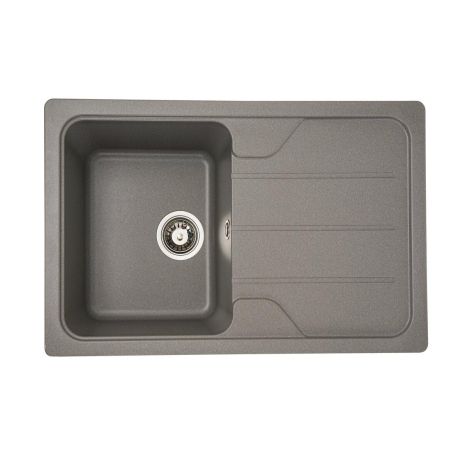 Кухонная мойка из гранита VALESO VERONA 7850, Матовая, Серый муссон