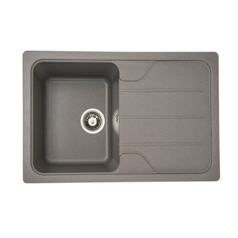 Кухонная мойка из гранита VALESO VERONA 7850, Матовая, Серый муссон Кухонная мойка из гранита VALESO VERONA 7850, Матовая, Серый муссон