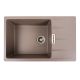 Гранитная кухонная мойка VALESO 7850 ROMA матовая Дюна