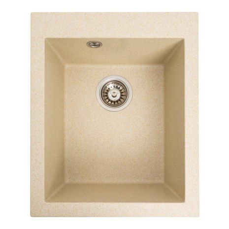 Гранитная кухонная мойка VALESO SOKIL 4150 матовая Песок