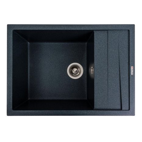 Кухонная гранитная мойка VALESO CASCADA 7050 матовый Антрацит