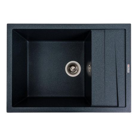 Кухонная гранитная мойка VALESO CASCADA 7050 матовый Антрацит