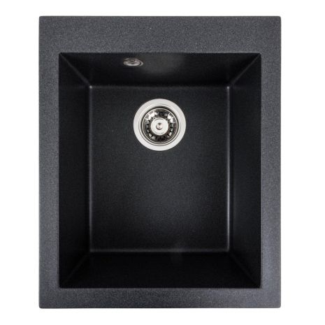 Гранитная кухонная мойка VALESO SOKIL 4150 матовая Карбон