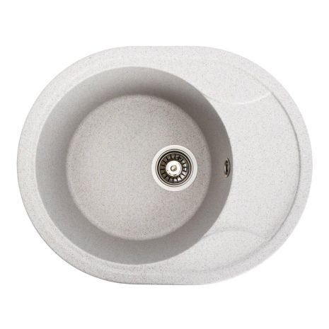 Гранитная кухонная мойка VALESO ONYX 5847 матовая Топаз