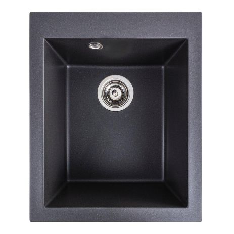 Гранитная мойка для кухни Valeso 4150 Sokil, матовый Морион
