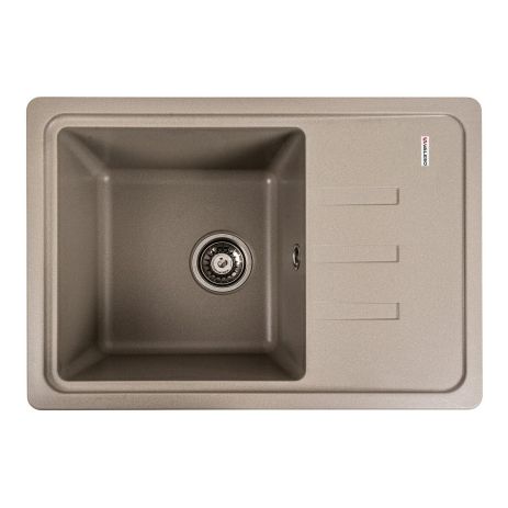 Кухонная гранитная мойка VALESO LIANA 6243 матовая Титан Кухонная гранитная мойка VALESO LIANA 6243 матовая Титан