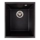 Гранитная кухонная мойка VALESO ROXY 3744 матовая Морион