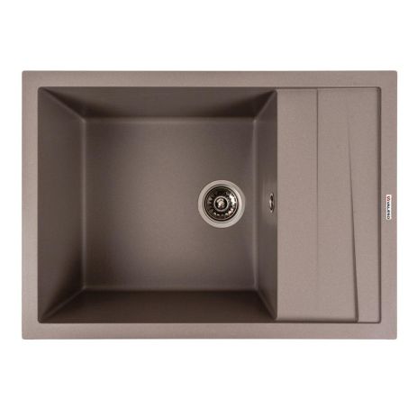 Кухонная гранитная мойка VALESO CASCADA 7050, матовая Дюна