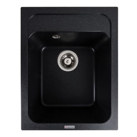 Кухонная гранитная мойка VALESO 4050 KORRADO матовая Карбон
