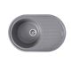 Кухонная гранитная мойка VALESO LIRA 7750 матовая Серый муссон