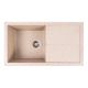 Кухонна гранітна мийка VALESO SOLID 7843 матова Карамель Кухонна гранітна мийка VALESO SOLID 7843 матова Карамель