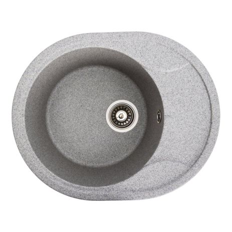 Кухонна гранітна мийка VALESO ONYX 5847 матова сіра