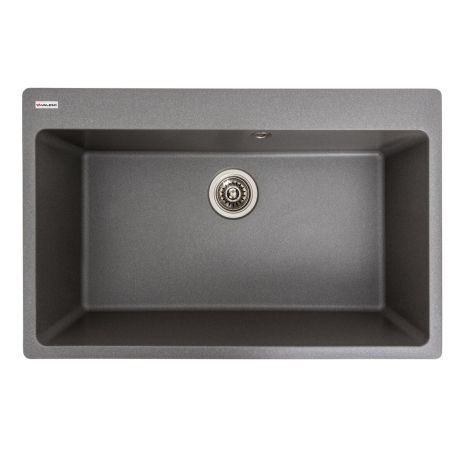 Кухонная гранитная мойка VALESO BOGEMA 7850, Серый муссон Кухонная гранитная мойка VALESO BOGEMA 7850, Серый муссон