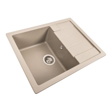 VALESO INTENSO мийка для кухні гранітна 6550 матова Титан