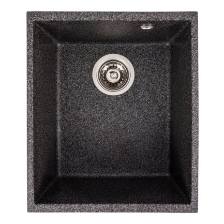 Кухонная гранитная мойка VALESO ROXY 3744 матовая Графит