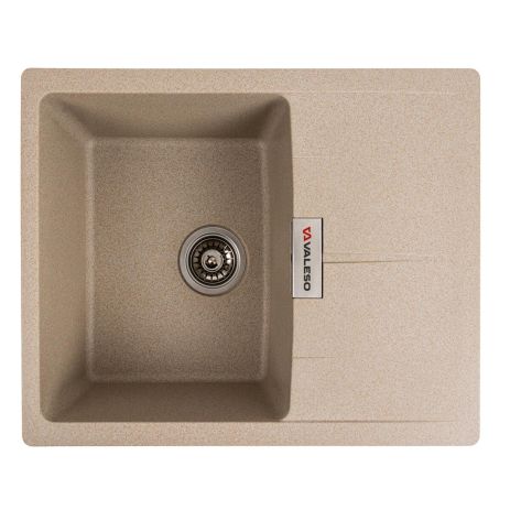 Гранітна кухонна мийка VALESO ZIRKONE 6250, матова, Сафарі
