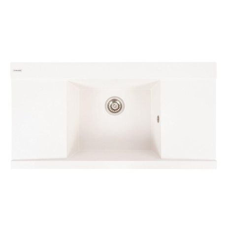 Гранітна мийка для кухні VALESO ATLAS 9651 матова білосніжна Гранітна мийка для кухні VALESO ATLAS 9651 матова білосніжна