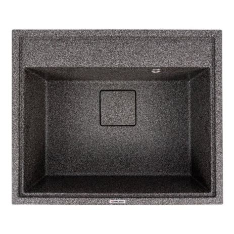 Гранитная кухонная мойка VALESO SHERLIT 6050 матовая Графит Гранитная кухонная мойка VALESO SHERLIT 6050 матовая Графит