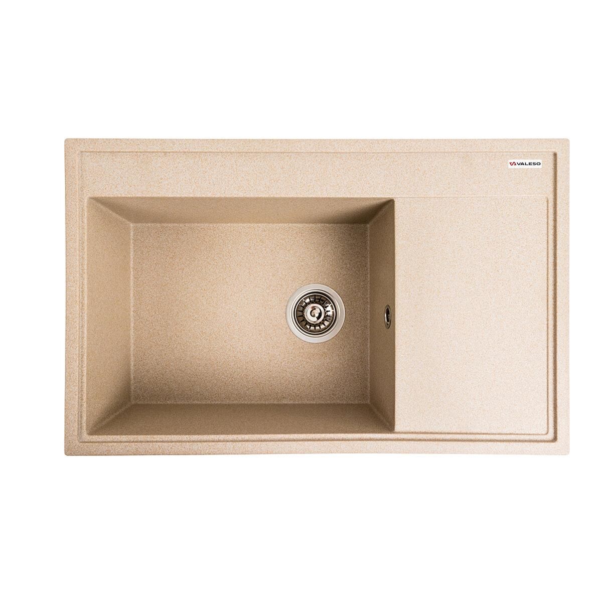 Гранітна мийка VALESO для кухні AZURIT 7950 матова Сафарі Гранітна мийка VALESO для кухні AZURIT 7950 матова Сафарі