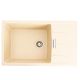 Гранитная кухонная мойка VALESO ROMA 7850 матовый Песок