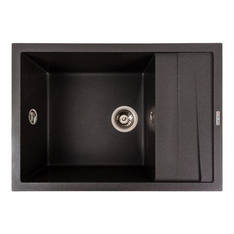 Гранітна кухонна мийка матова 7050 CASCADA VALESO Морион