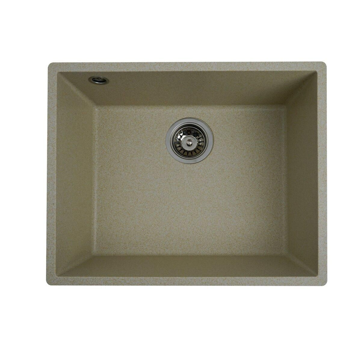 Кухонная гранитная мойка VALESO Oasis 5444 матовая, Песок Кухонная гранитная мойка VALESO Oasis 5444 матовая, Песок