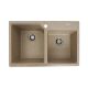 Кухонна гранітна мийка VALESO 7850 HARMONY матова, карамель Кухонна гранітна мийка VALESO 7850 HARMONY матова, карамель