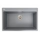 Кухонная гранитная мойка VALESO 7850 Bogema матовая (серый металлик)