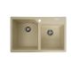 Кухонная мойка гранитная VALESO 7850 HARMONY матовая Песок