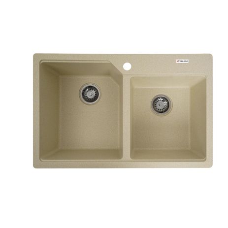 Кухонная мойка гранитная VALESO 7850 HARMONY матовая Песок