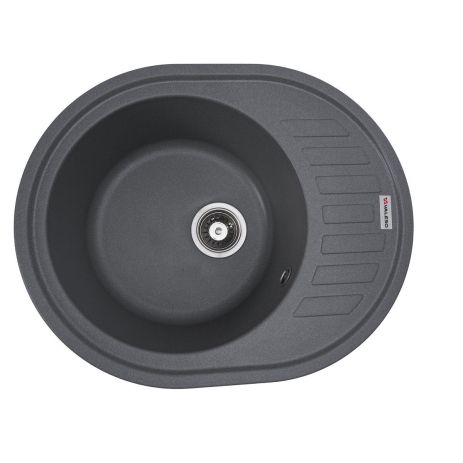 Гранитная кухонная мойка VALESO SOUL 6250 Серый Мусон