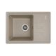 Кухонная гранитная мойка VALESO LIANA 6243, матовая Сафари
