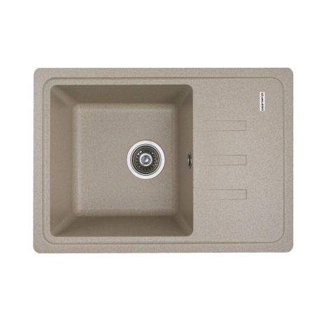 Кухонная гранитная мойка VALESO LIANA 6243, матовая Сафари