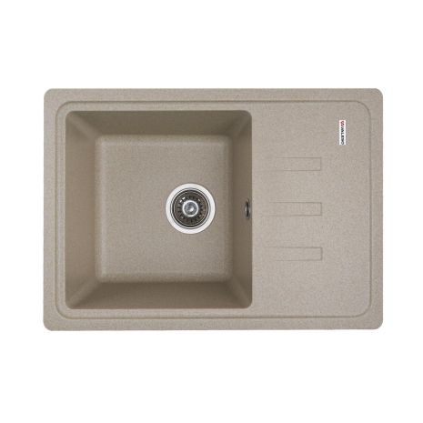 Кухонная гранитная мойка VALESO LIANA 6243, матовая Сафари