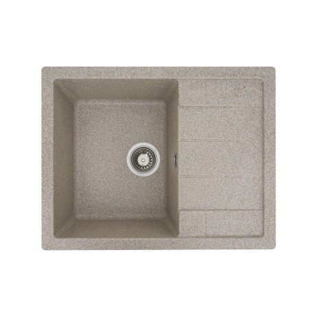 Кухонная гранитная мойка VALESO INTENSO 6550 матовая карамель