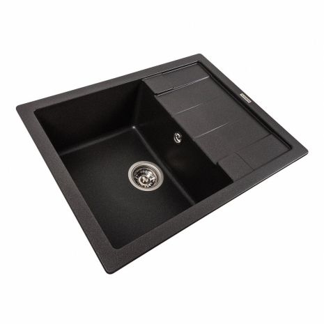Гранитная кухонная мойка VALESO INTENSO 6550 матовая Морион Гранитная кухонная мойка VALESO INTENSO 6550 матовая Морион