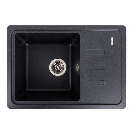 Мийка для кухні з граніту VALESO LIANA 6243, матова, Карбон