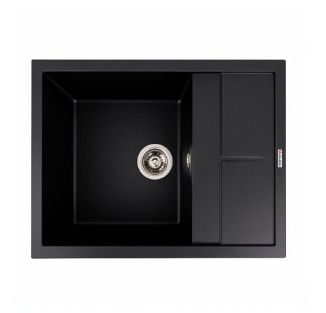 Мойка для кухни VALESO LOTOS 6550 гранитная матовая Черная