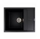 Мойка для кухни VALESO LOTOS 6550 гранитная матовая Черная