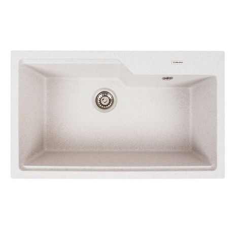 Матовая гранитная кухонная мойка VALESO NIKA 7545, топаз