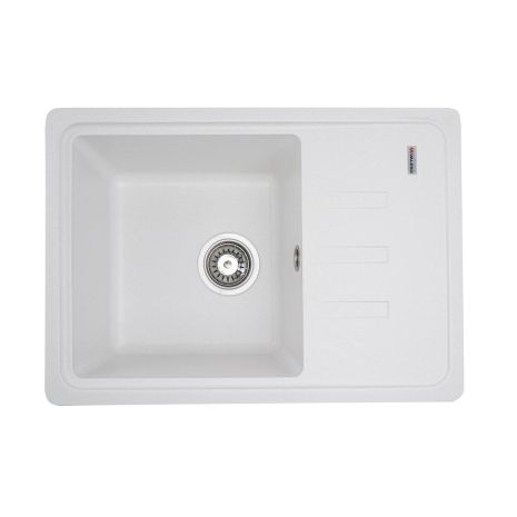 Мойка из гранита для кухни VALESO LIANA 6243 матовая Белоснежная