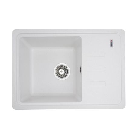 Мойка из гранита для кухни VALESO LIANA 6243 матовая Белоснежная