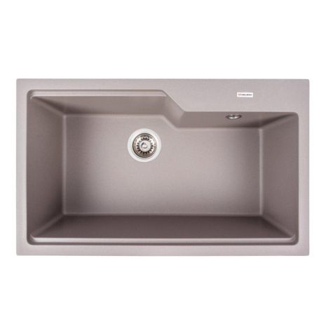 Кухонная гранитная мойка VALESO NIKA 7545 матовая Дюна цвет