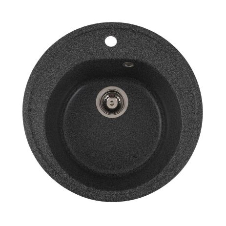 Гранитная мойка VALESO LUNA 510 матовая графитовая