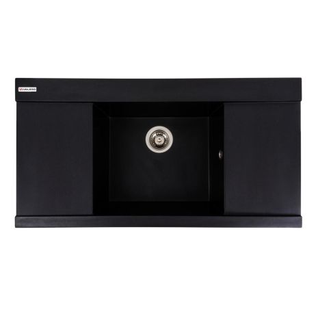 Мойка гранитная для кухни VALESO 9651 ATLAS матовый Черный