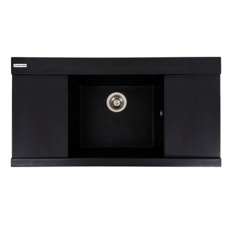 Мойка гранитная для кухни VALESO 9651 ATLAS матовый Черный