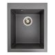 Кухонная гранитная мойка VALESO SOKIL 4150, матовая, Серый муссон