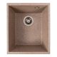 VALESO ROXY 3744 матовая кухонная гранитная мойка, цвет Карамель