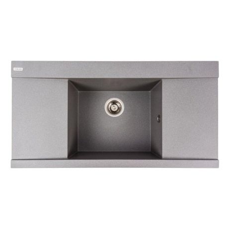 Кухонная гранитная мойка VALESO ATLAS 9651 матовая Серый муссон Кухонная гранитная мойка VALESO ATLAS 9651 матовая Серый муссон