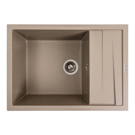 Кухонная гранитная мойка VALESO CASCADA 7050 матовая Титан